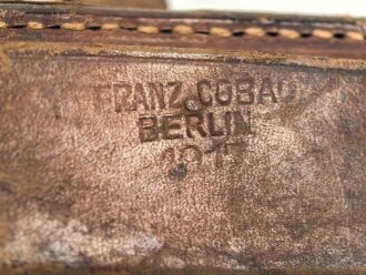 1.Weltkrieg , Tasche für Elementprüfer , ungeschwärztes, frühes Stück