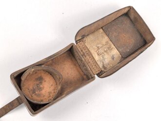 1.Weltkrieg , Tasche für Elementprüfer , ungeschwärztes, frühes Stück