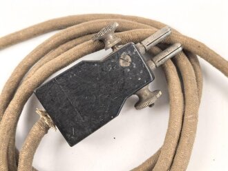 1.Weltkrieg , eiserner Kopffernhörer . Ungereinigtes Stück