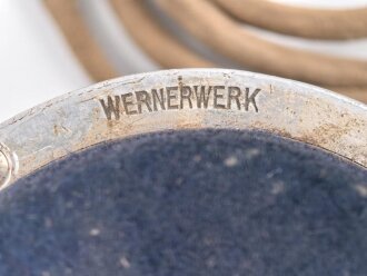 1.Weltkrieg , Kopffernhörer alter Art. Ungereinigtes Stück