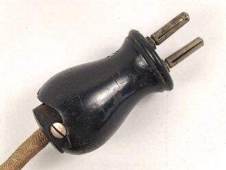 1.Weltkrieg, Stecker für eisernen Armeefernsprecher