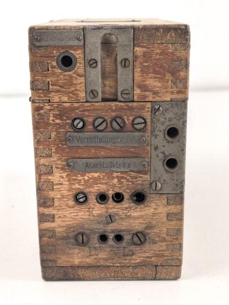 1.Weltkrieg, Feldsprechbatterie 16, ungereinigtes Stück