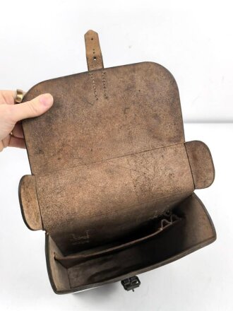 Werkzeugtasche Nachrichtentruppe. Ungeschwärztes Stück von 1939 mit Luftwaffenabnahme