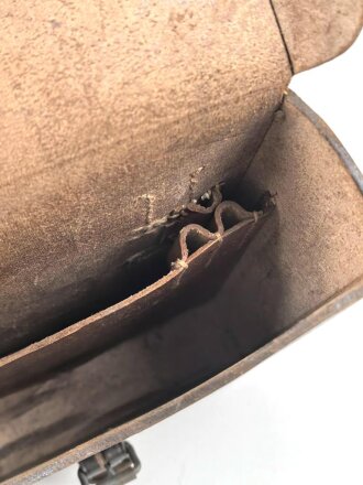 Werkzeugtasche Nachrichtentruppe. Ungeschwärztes Stück von 1939 mit Luftwaffenabnahme