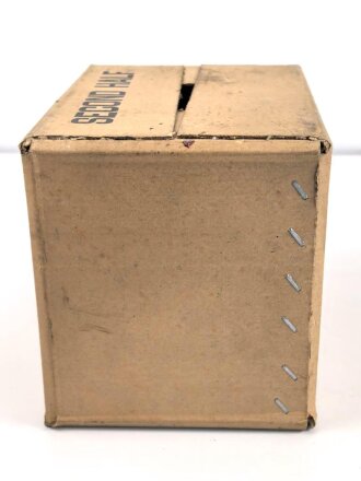U.S. WWII, Carton, Ration, Menu N° 5, second Half of 5 rations. Dated March 1945