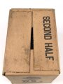 U.S. WWII, Carton, Ration, Menu N° 5, second Half of 5 rations. Dated March 1945