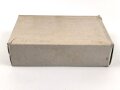 U.S. Army WWII, empty cardboard box for "10 First Aid Packets" Carlisle red