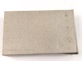 U.S. Army WWII, empty cardboard box for "10 First Aid Packets" Carlisle red