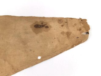 Lanzenflagge Preussen. getragenes Kammerstück mit starken Altersspuren