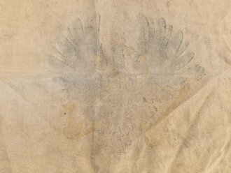 Lanzenflagge Preussen. getragen, ausgeblichen