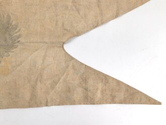 Lanzenflagge Preussen. getragen, ausgeblichen