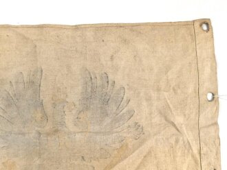 Lanzenflagge Preussen. getragen, ausgeblichen
