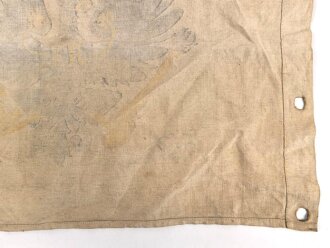 Lanzenflagge Preussen. getragen, ausgeblichen