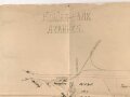 1. Weltkrieg, zwei Lagepläne für Pionier Munition in "Sorel Ferme und Azannes"