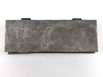 8cm Granatwerfer 34 der Wehrmacht, Vorratsteilekasten Originallack