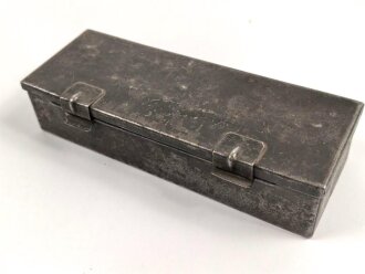 8cm Granatwerfer 34 der Wehrmacht, Vorratsteilekasten Originallack