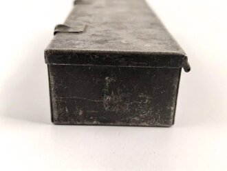 8cm Granatwerfer 34 der Wehrmacht, Vorratsteilekasten Originallack