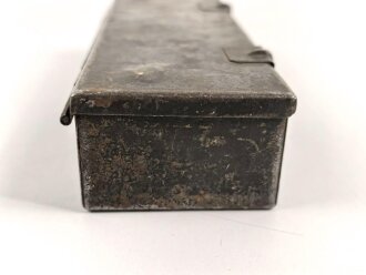 8cm Granatwerfer 34 der Wehrmacht, Vorratsteilekasten Originallack