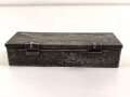 8cm Granatwerfer 34 der Wehrmacht, Vorratsteilekasten Originallack