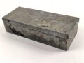 Vorratsteilekasten, Maße etwa 5 x 12 x 3cm. Alter und Herkunft unbekannt
