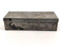 Vorratsteilekasten, Maße etwa 5 x 12 x 3cm. Alter und Herkunft unbekannt