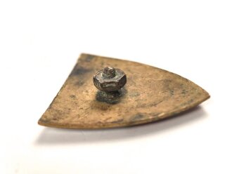 Emaillierte Auflage für einen Ringkragen des Kyffhäuserbundes.
