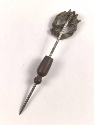 Miniatur Infanterie Sturmabzeichen in silber, 16mm