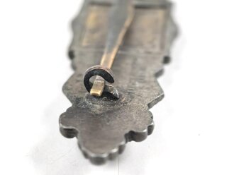Nahkampfspange in bronze , Zink, die bronzierung vergangen. Hersteller FLL, getragenes Stück in gutem Zustand