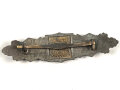 Nahkampfspange in bronze , Zink, die bronzierung vergangen. Hersteller FLL, getragenes Stück in gutem Zustand