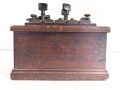 Serien Rheostat ( Widerstände die überbrückt werden können ) Hersteller Hartmann & Braun AG Frankfurt / Main. Optisch gut, Maße etwa 17 x 22 x 18cm