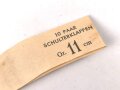 Heer, originale Banderole für 10 Paar Schulterklappen