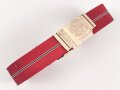 Bündel Ordensband zur Medaille Winterschlacht im Osten. Breite 31mm. In der originalen Banderole, diese defekt und vor längerer Zeit unglücklich geklebt. Laut Banderole 25 Meter