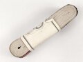 Bündel Ordensband zur Anschlussmedaille 1.Oktober 1938. Breite 30mm. In der originalen Banderole, laut dieser 10 Meter