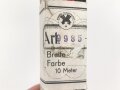 Bündel Ordensband zur Anschlussmedaille 1.Oktober 1938. Breite 30mm. In der originalen Banderole, laut dieser 10 Meter