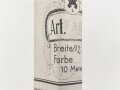 Bündel Ordensband für die Bandspange zur Anschlussmedaille 1.Oktober 1938. Breite 15mm. In der originalen Banderole, laut dieser 10 Meter