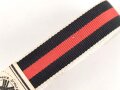 Bündel Ordensband für die Bandspange zur Anschlussmedaille 1.Oktober 1938. Breite 15mm. In der originalen Banderole, laut dieser 10 Meter