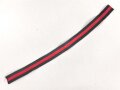 Ordensband für die Bandspange zur Anschlussmedaille 1.Oktober 1938. Breite 15mm, Länge 23cm