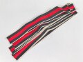 Ordensband für die Bandspange zur Anschlussmedaille 1.Oktober 1938. Breite 25mm, Länge jeweils knapp über 20cm. Sie erhalten ein ( 1 ) Stück