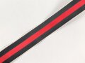 Ordensband für die Bandspange zur Anschlussmedaille 1.Oktober 1938. Breite 25mm, Länge 43cm