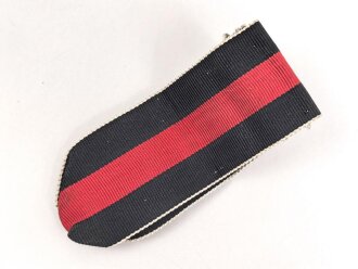 Ordensband zur Anschlussmedaille 1.Oktober 1938. Breite...
