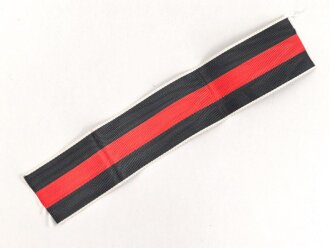 Ordensband zur Anschlussmedaille 1.Oktober 1938. Breite...