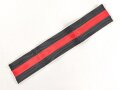 Ordensband zur Anschlussmedaille 1.Oktober 1938. Breite 30mm, Länge 15cm