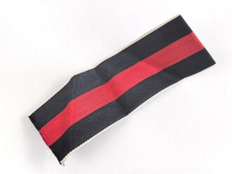 Ordensband zur Anschlussmedaille 1.Oktober 1938. Breite 30mm, Länge 19cm