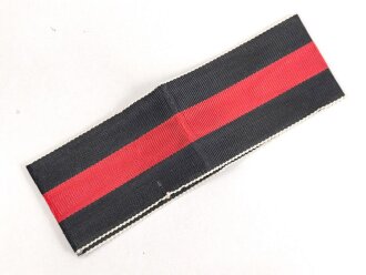 Ordensband zur Anschlussmedaille 1.Oktober 1938. Breite...