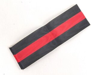 Ordensband zur Anschlussmedaille 1.Oktober 1938. Breite...