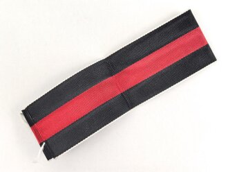 Ordensband zur Anschlussmedaille 1.Oktober 1938. Breite...