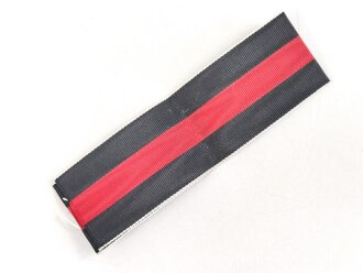 Ordensband zur Anschlussmedaille 1.Oktober 1938. Breite...