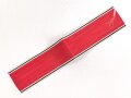 Ordensband für eine Bandspange für die Medaille zur Erinnerung an den 13.März 1938, Breite 25mm, Länge 13,5cm