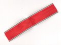 Ordensband für eine Bandspange für die Medaille zur Erinnerung an den 13.März 1938, Breite 25mm, Länge 13,5cm