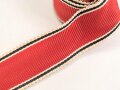 Ordensband für eine Bandspange für die Medaille zur Erinnerung an den 13.März 1938, Breite 15mm, sie erhalten je 10cm abgeschnitten